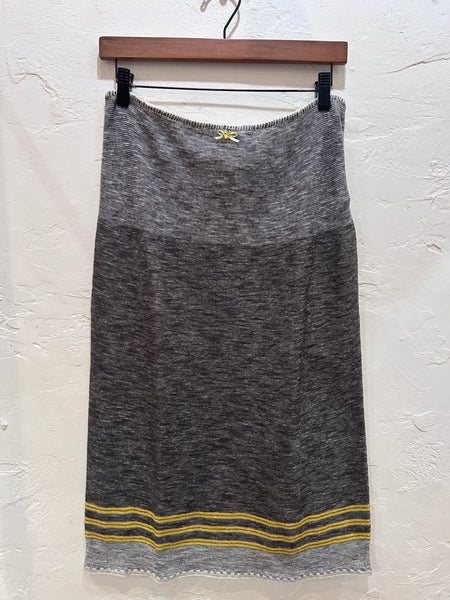 Slub Knit Skirt