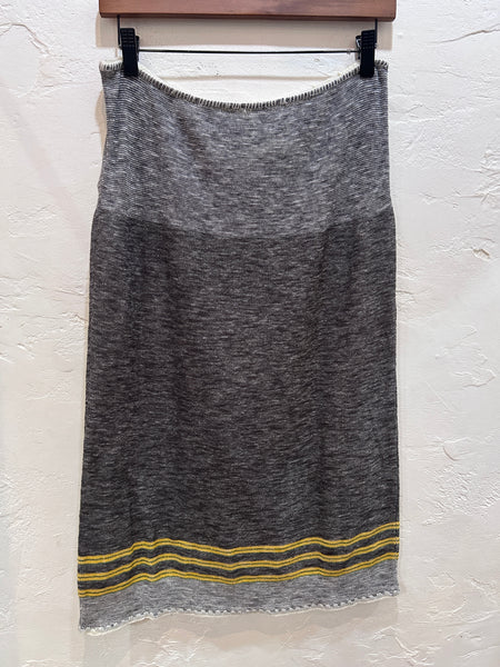 Slub Knit Skirt