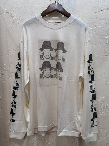 Joseph Beuys Warhol Long Sleeve T-shirt