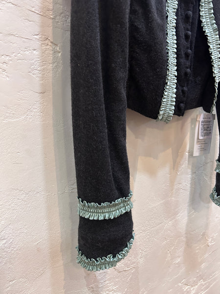 Silk Shaggy Corset Top